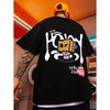 T-shirt casual grafica in cotone da uomo ATREND