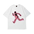T-shirt casual grafica in cotone da uomo ATREND