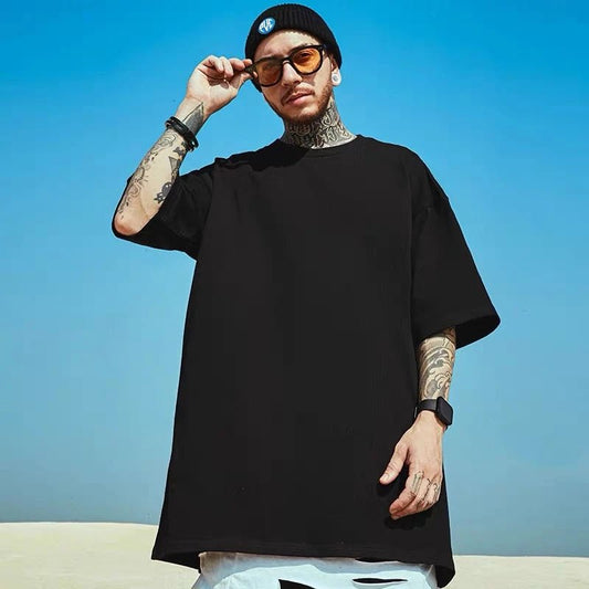 T-shirt casual oversize a mezze maniche da uomo - T-shirt uomo ATREND