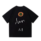 T-shirt casual oversize in cotone da uom ATREND