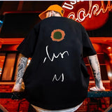 T-shirt casual oversize in cotone da uom ATREND