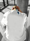 T-shirt oversize a mezze maniche con stampa cartoon da uomo ATREND