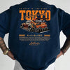 T-shirt oversize con stampa grafica e lettere da uomo ATREND