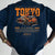 T-shirt oversize con stampa grafica e lettere da uomo ATREND