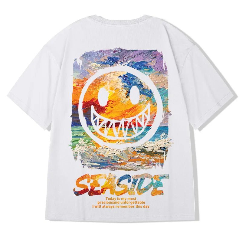 T-shirt oversize grafica da uomo ATREND