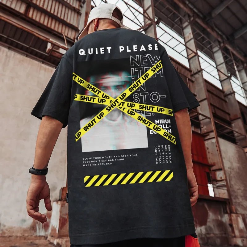 T-shirt oversize grafica da uomo ATREND