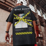 T-shirt oversize grafica da uomo ATREND
