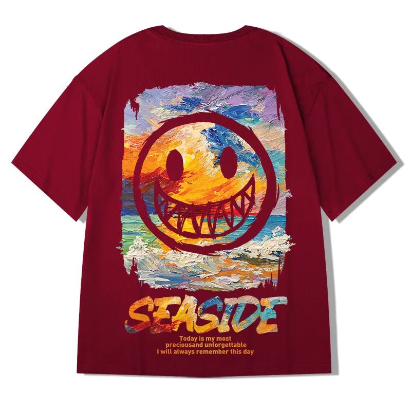 T-shirt oversize grafica da uomo ATREND