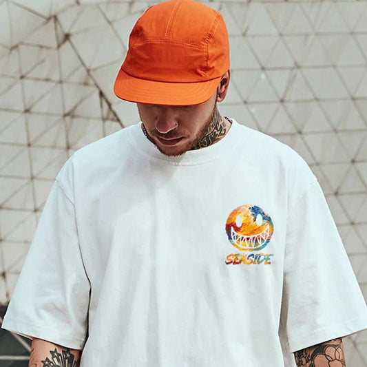 T-shirt oversize grafica da uomo ATREND