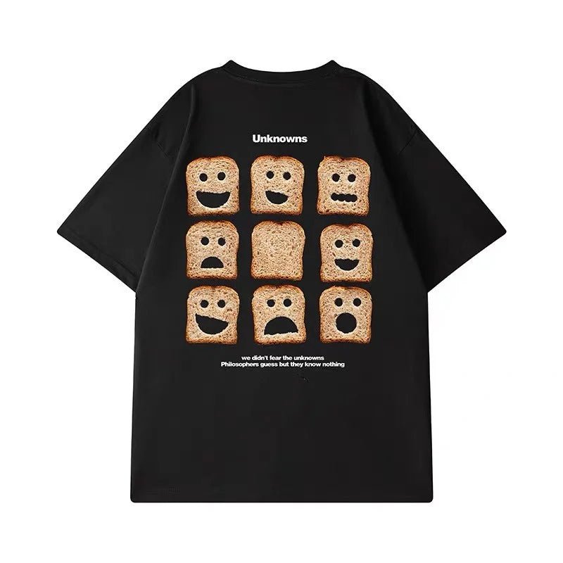 T-shirt oversize grafica in cotone da uomo ATREND