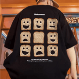T-shirt oversize grafica in cotone da uomo ATREND
