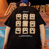 T-shirt oversize grafica in cotone da uomo ATREND