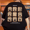 T-shirt oversize grafica in cotone da uomo ATREND