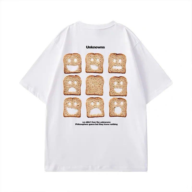T-shirt oversize grafica in cotone da uomo ATREND