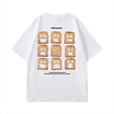T-shirt oversize grafica in cotone da uomo ATREND