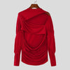 T-shirt scavata a maniche lunghe da uomo ATREND