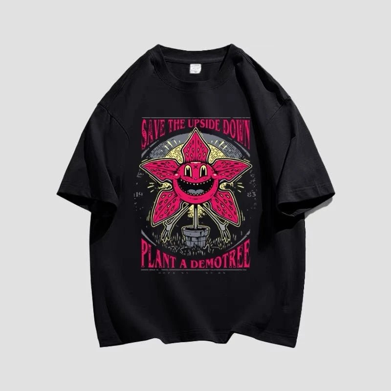 T-shirt streetwear oversize grafica da uomo - T-shirt uomo ATREND