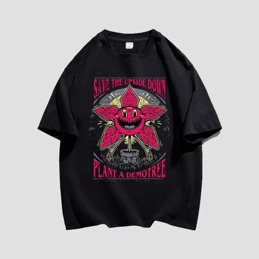 T-shirt streetwear oversize grafica da uomo - T-shirt uomo ATREND