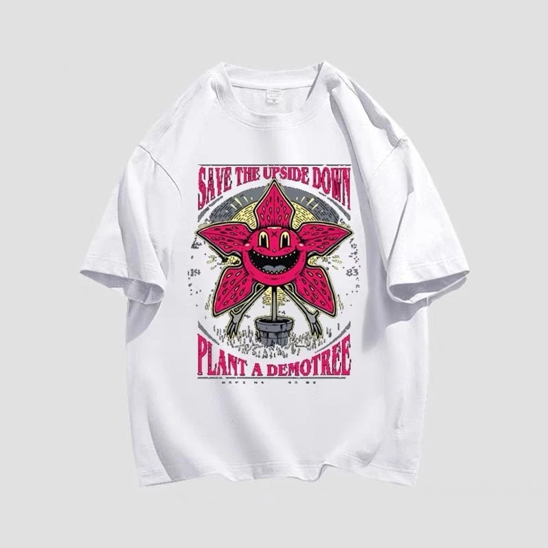 T-shirt streetwear oversize grafica da uomo - T-shirt uomo ATREND