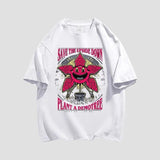T-shirt streetwear oversize grafica da uomo - T-shirt uomo ATREND