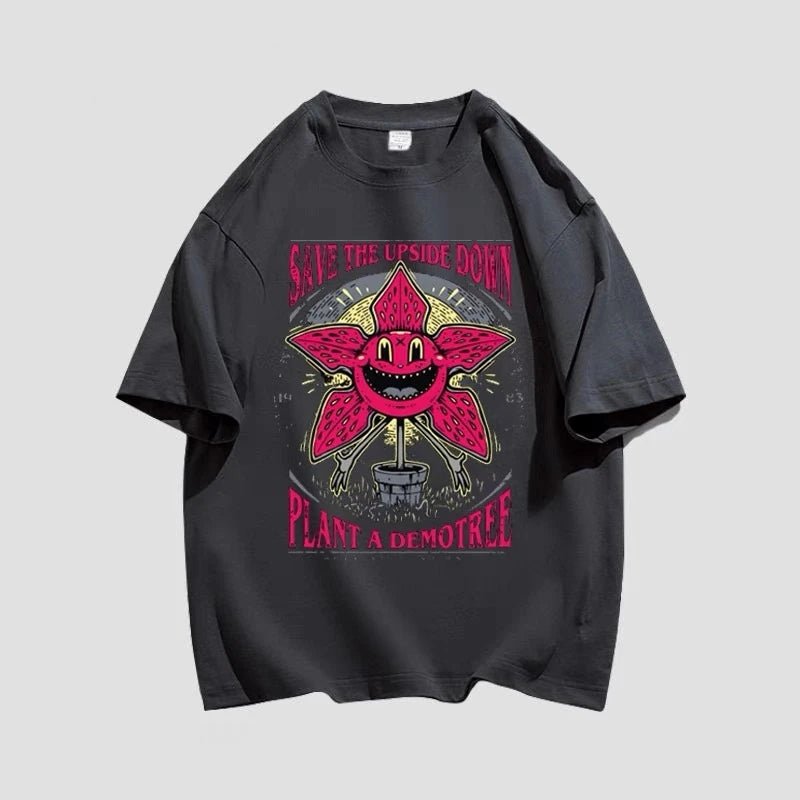 T-shirt streetwear oversize grafica da uomo - T-shirt uomo ATREND