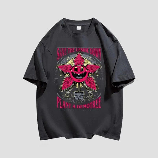T-shirt streetwear oversize grafica da uomo - T-shirt uomo ATREND