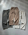 Tuta Oversize in cotone tinta unita felpa con cappuccio e pantaloni da uomo ATREND