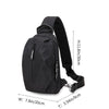 Zaino impermeabile con caricatore usb da uomo ATREND