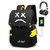 Zaino Lil Peep Anime per laptop con caricabatterie usb unisex ATREND
