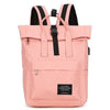 Zaino unisex con usb laterale per laptop in nylon apertura con cerniera ATREND