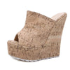 Zeppe alte in sughero da donna ATREND