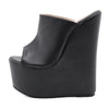 Zeppe casual alte aperte da donna ATREND