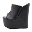 Zeppe casual alte aperte da donna - zeppe ATREND